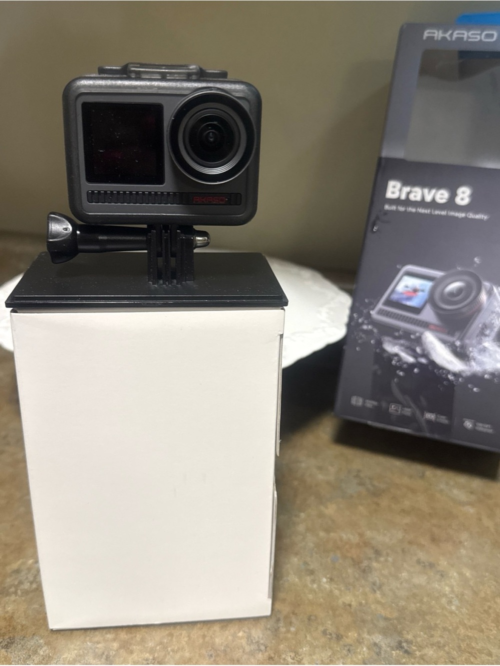 Brave 8 action camera 48mp super  smooth image stabilizer 4k